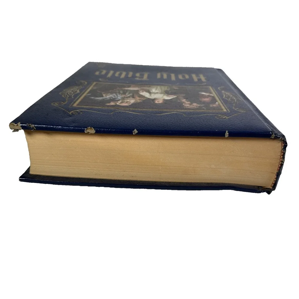 Holy Bible Heirloom Family Bible MASTER MASON Masonic Red‎ Letter Edition